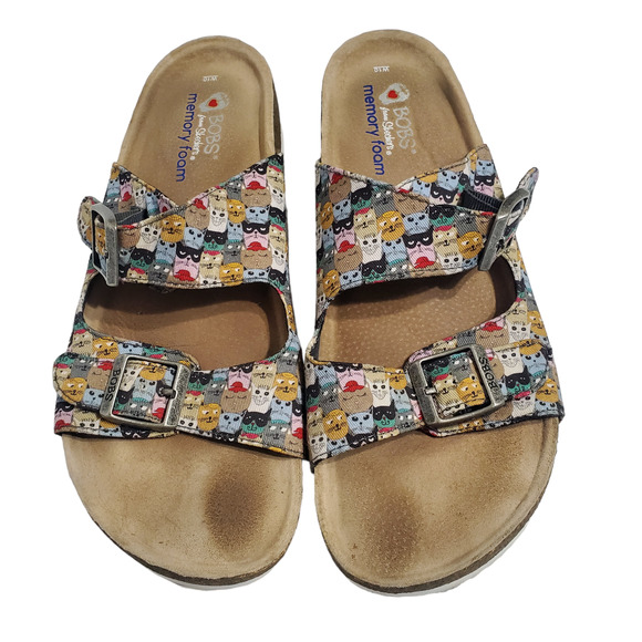 Bobs from Skechers Bohemian Cat Frat Party Platform Slip On Sandals Size 10 - Picture 2 of 10